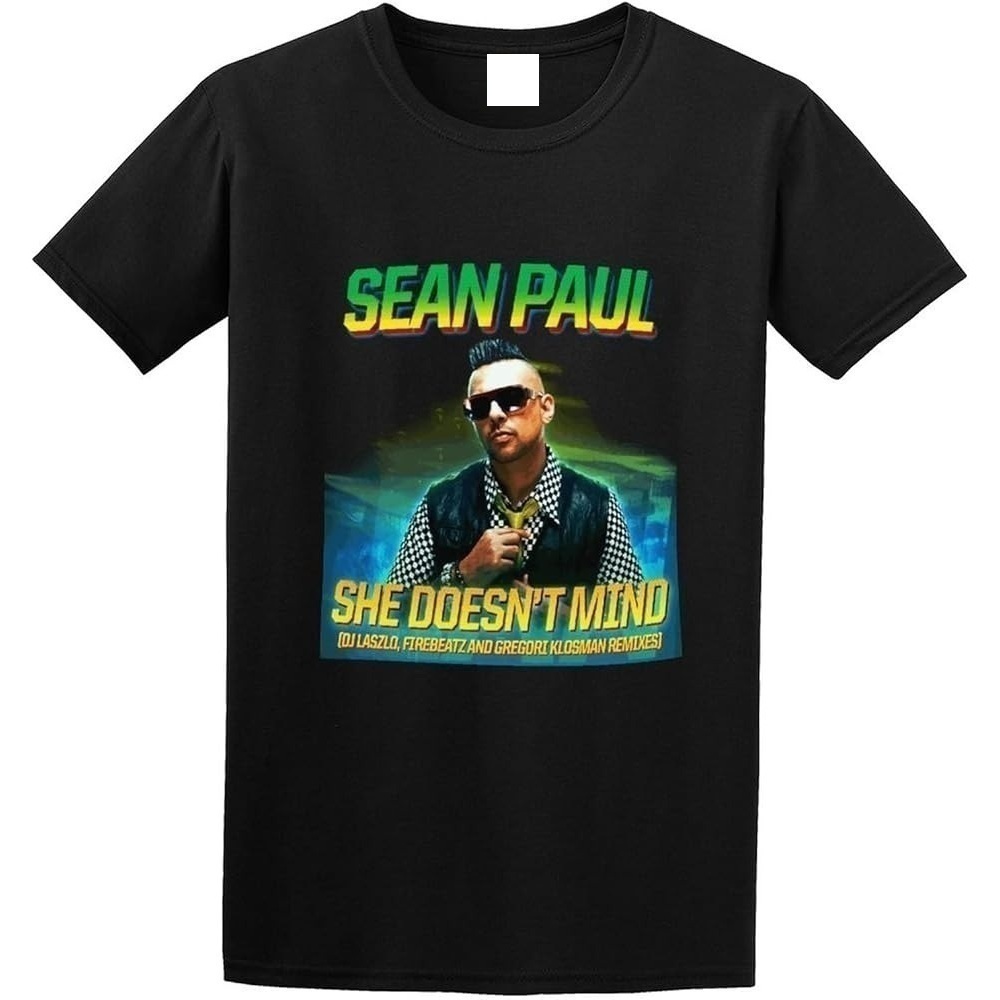 Sean Paul She Doesnt Mind Reggae Dancehall Retro Music Fan T-Shirt